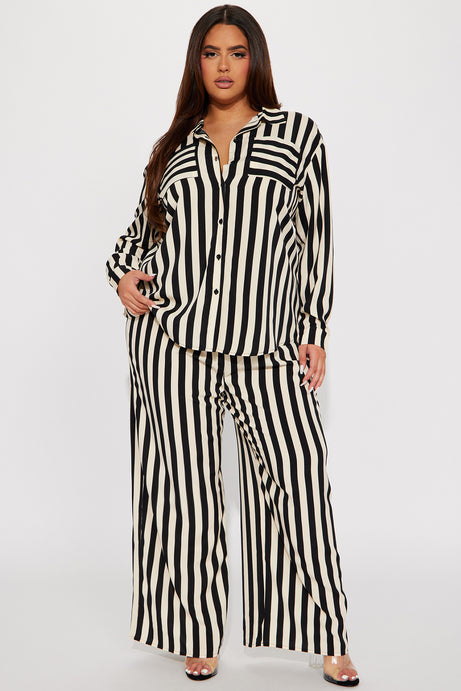 Looking For Me Pant Set – Black Combo