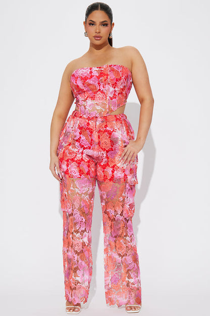 Corseted Cargo Pant Duo – Pink