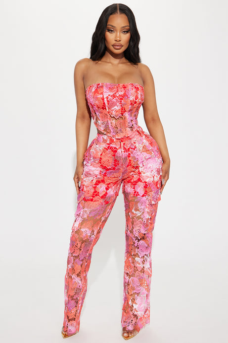 Corseted Cargo Pant Duo – Pink