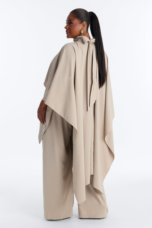 Sculpted Ease Taupe Two-Piece Set