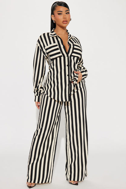 Looking For Me Pant Set – Black Combo