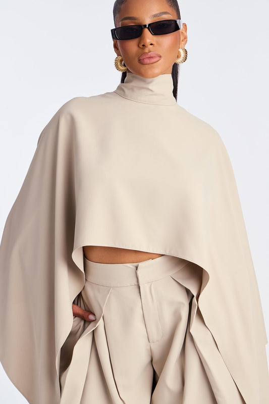 Sculpted Ease Taupe Two-Piece Set
