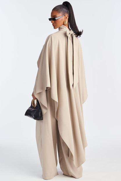 Sculpted Ease Taupe Two-Piece Set